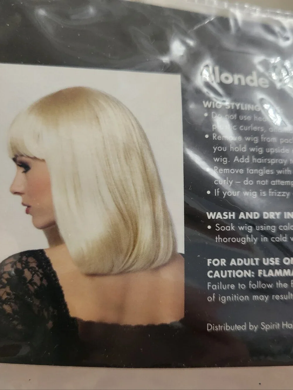 Spirit Of Halloween soft blonde